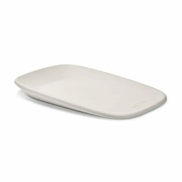 Saltea de infasat, Nattou, Softy, Moale, Utilizabil si fara husa, Design ergonomic, Spuma PU, 70x50x10 cm, Fara BPA, 0 luni+, Neutru