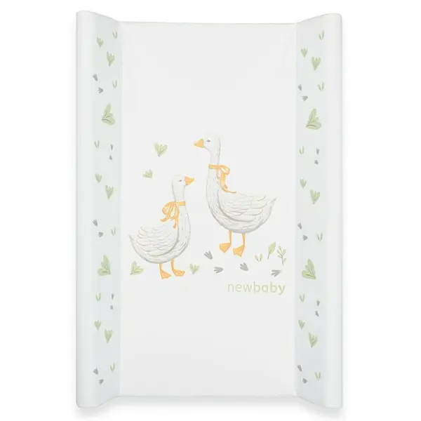 Saltea de infasat, New Baby, Cu Intaritura, Pentru comode, masute de infasat si patuturi, 50x70 cm, 0 luni+, Goose