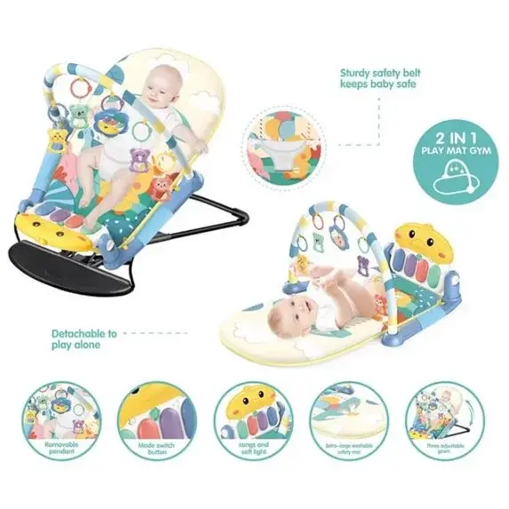 Saltea de Joaca 2-in-1 cu Balansoar - Bibi-Irn
