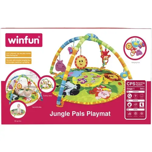 Saltea de joaca Winfun - Prieteni din jungla