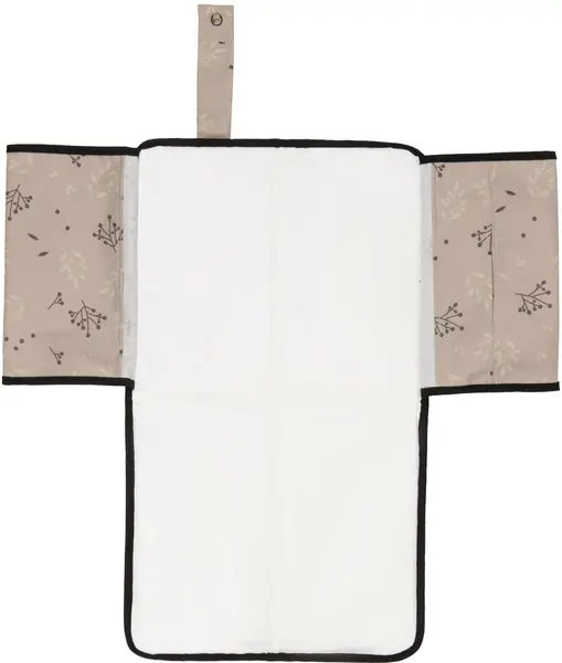 Saltea de schimbat 3 în 1 Dooky - Romantic leaves, Beige