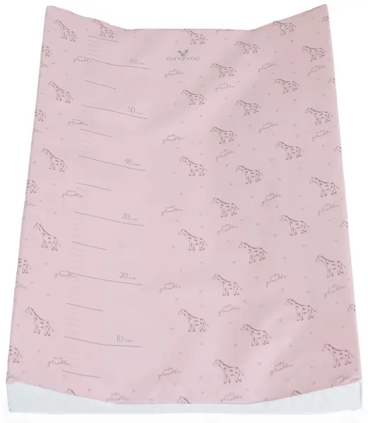 Saltea de schimbat moale Cangaroo - 44 х 67 cm, Pink Giraffe