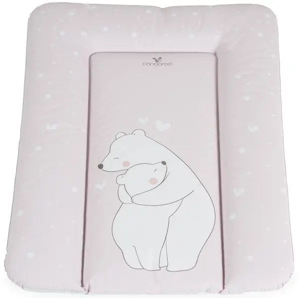 Saltea de schimbat moale Cangaroo - 50 х 70 cm, Pink Bears