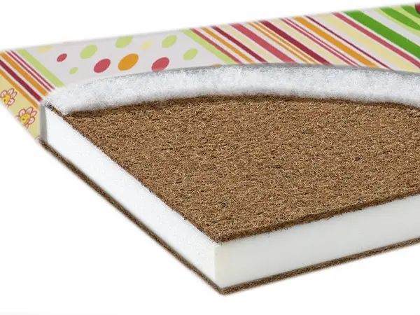 Saltea Fibra Cocos Economy II Color diverse modele 120x60x6