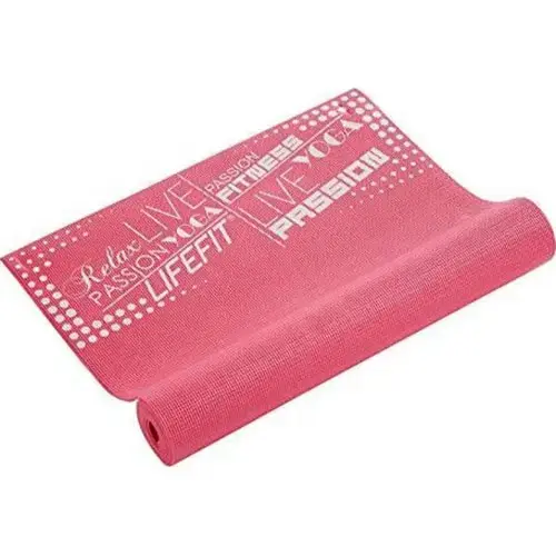 Saltea fitnes/yoga/pilates SLIMFIT, 173 x 61 x 0.4 cm, roz