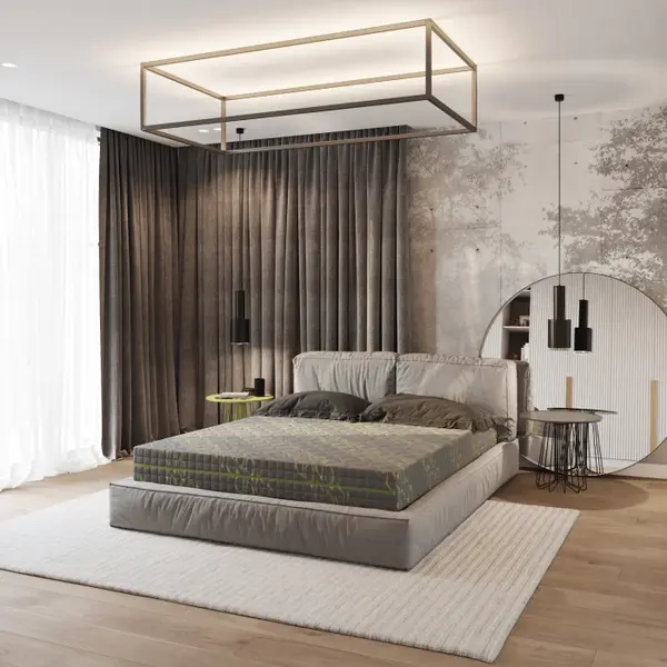 Saltea GREEN SPORT 160x200 cm, H 20 cm, spuma