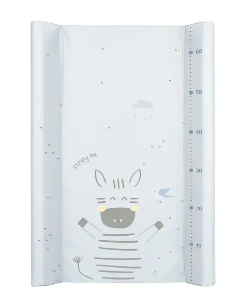 Saltea infasat cu intaritura si suprafata impermeabila KikkaBoo 80x50cm Stripy Friends
