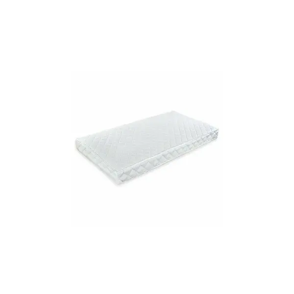 Saltea patut bebe, Babyneeds, Confort, Cu husa detasabila, Antialergica, Spuma, 160x80x15 cm, 0 luni+, Alb
