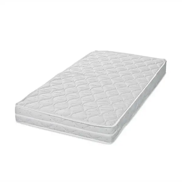 Saltea patut Lorelli Relax Grey Sky 120x60x10 cm din spuma elastica cu husa detasabila din bumbac