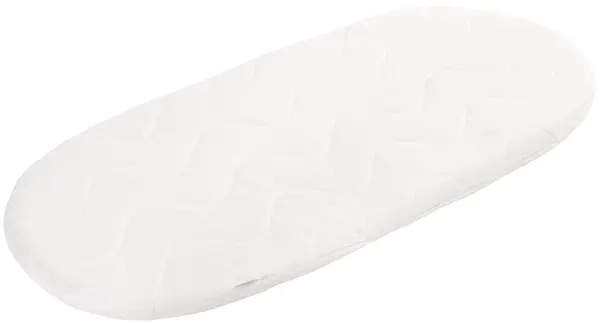 Saltea pentru cărucior Sensillo - Alb, 75 x 35 cm