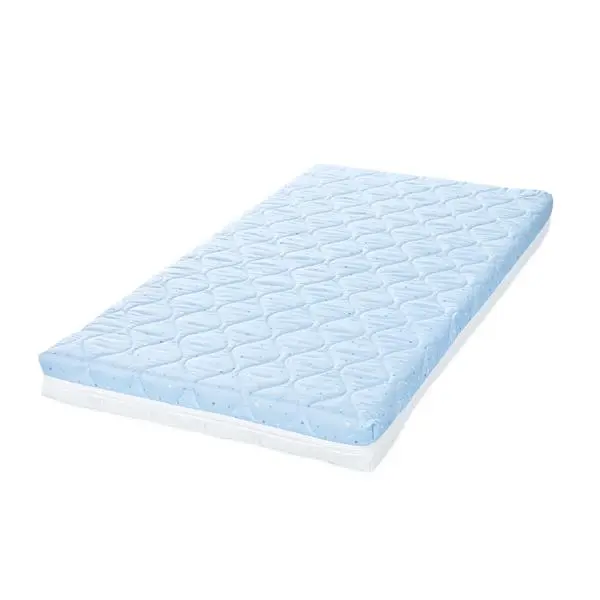Saltea pentru patut Lorelli Havana Blue Sky 120x60x10 cm, cocos si spuma elastica
