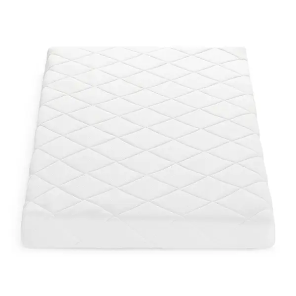 Saltea pentru patut, Petite&Mars, Coco Dream, Cocos-Spuma, Cu husa detasabila, 120x60x8 cm, Alb