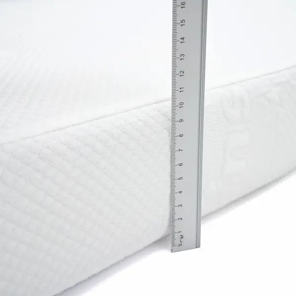 Saltea pentru patut Twins Lux 120x60x10cm 100 fibra de nuca de cocos, husa detasabila