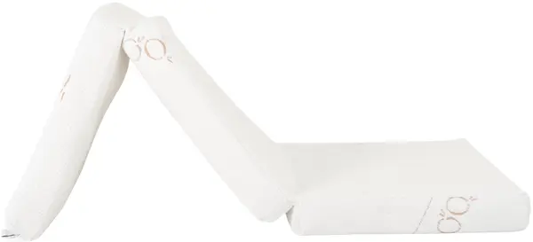 Saltea pliabilă pentru bebeluși Hugzzz - Cashmere touch, 120 х 60 х 6, alb