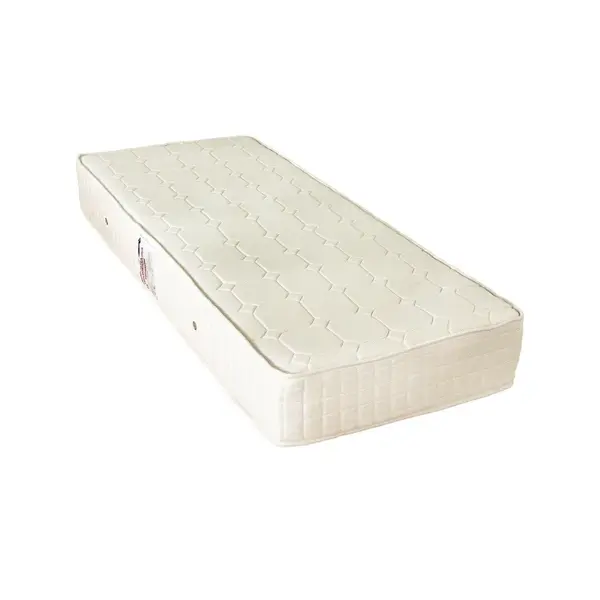 Saltea Superortopedica cu arcuri, 70x200 cm, H 21 cm, fata vara fata iarna, crem