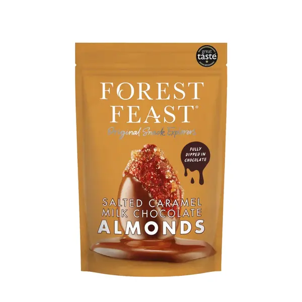 Salted caramel milk chocolate dates 140 gr
