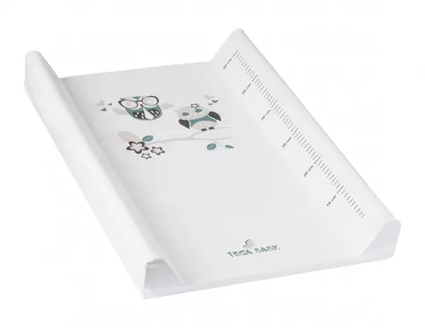 Salteluta de infasat cu intaritura Tega Baby 70x50 cm Bufnita alba
