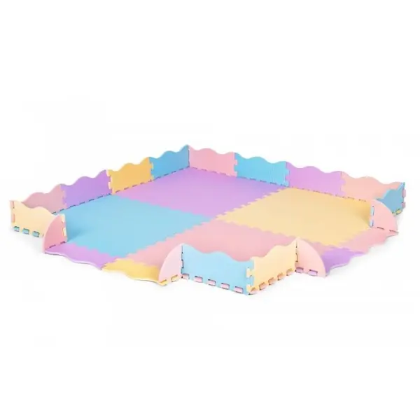 Salteluta de joaca cu pereti, 24 elemente, 141.5 x 141.5 cm Iplay 6402