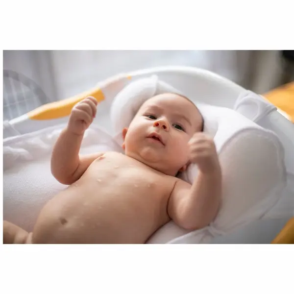 Salteluta tip hamac pentru cadita BabyJem Alb