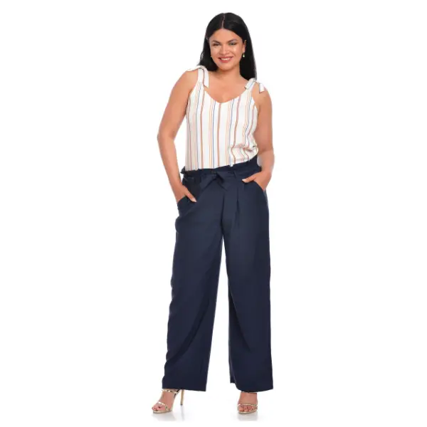 Salvari cordon talie DV22SV01 bleumarin, Dress to Impress | marimea 46