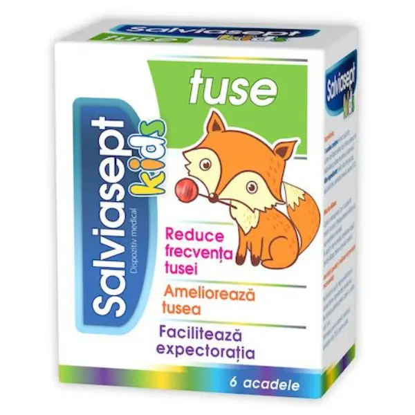 Salviasept Kids Tuse | 6 acadele