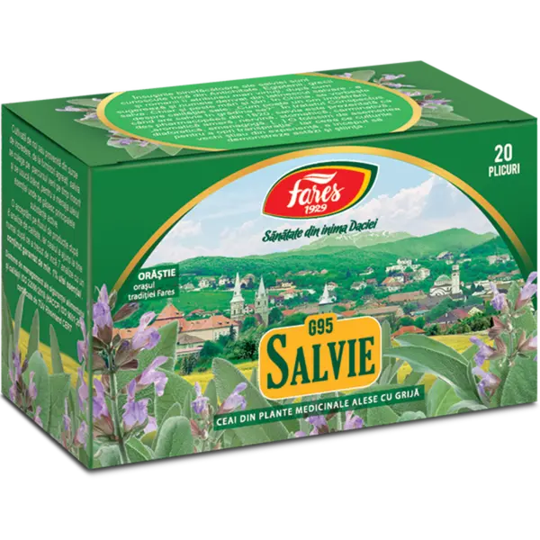 Salvie, G95, ceai la plic, Fares | 20 plicuri