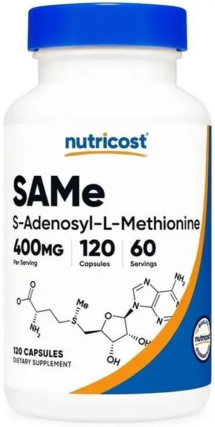 SAMe, 400 mg, 120 capsule, Nutricost