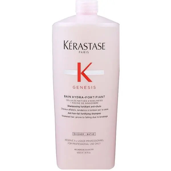 Sampon anti-caderea parului pentru par gras subtiat Genesis Bain Nutri-Fortifiant, 1000ml, Kerastase