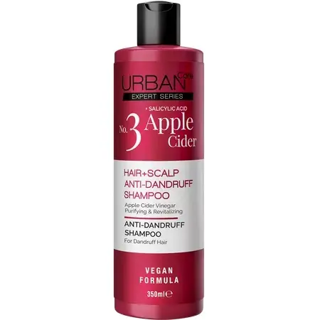 Sampon anti-matreata cu cidru de mere Nr. 3 Apple Cidre, 350 ml, Urban Care