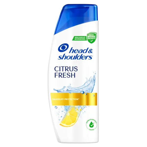 Sampon anti-matreata pentru par gras Citrus Fresh, 250ml, Head&Shoulders