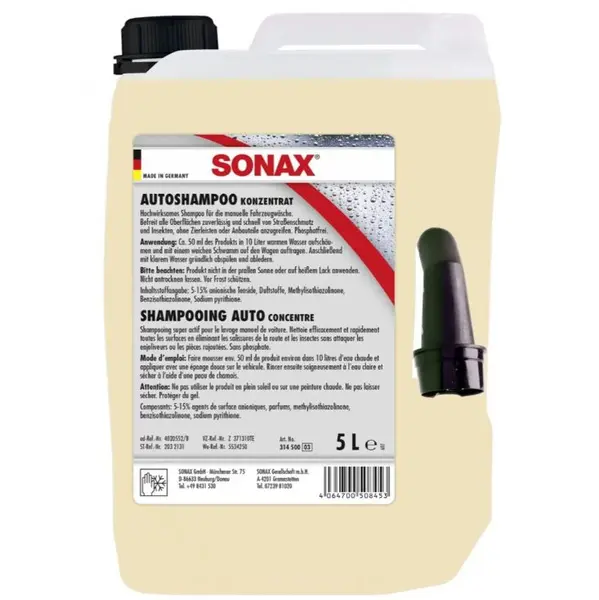 Sampon auto concentrat Gloss Shampoo 5L SONAX