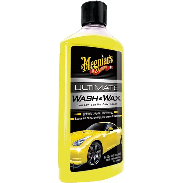 Sampon auto cu ceara MEGUIAR'S Ultimate Wash & Wax 473ml