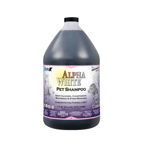Sampon concentrat 32:1 Double K - Alpha White - 3.8 L