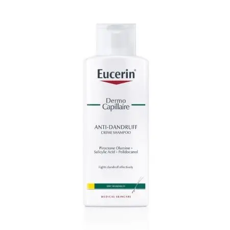 Șampon Cremă DermoCapillaire împotriva mătreții, 250 ml, Eucerin