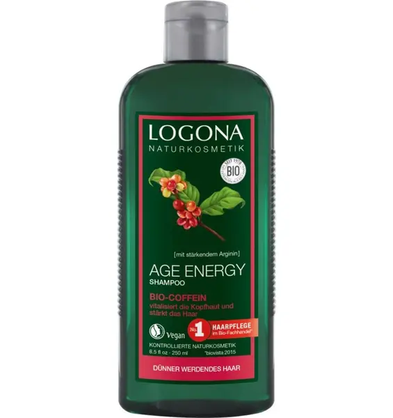 Sampon cu cofeina, bio 250 ml
