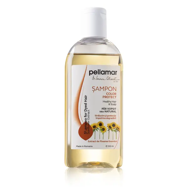 Sampon cu extract de floarea-soarelui pentru par vopsit Beauty Hair, 250ml, Pell Amar