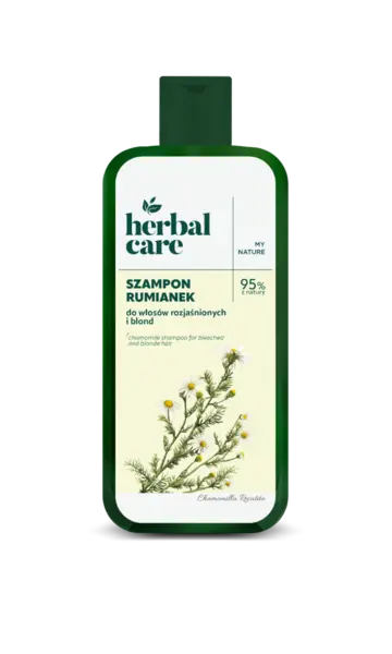 Sampon cu extract de musetel pentru par decolorat sau blond Herbal Care, 330ml, Farmona