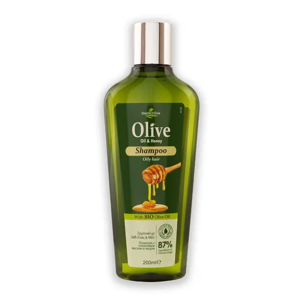 Sampon cu miere pentru par gras, 200ml, Herbolive