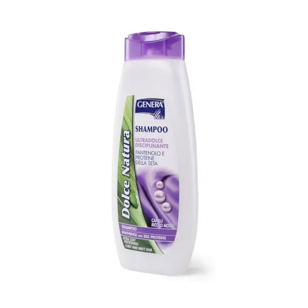 Șampon cu Pantenol și Mătase, păr voluminos, Dolce Natura, 500 ml, Genera