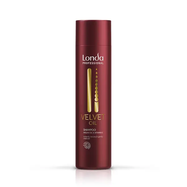 Sampon cu ulei de argan pentru par stralucitor Velvet Oil, 250ml, Londa Professional