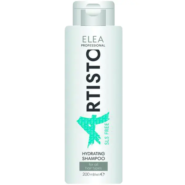 Sampon fara sulfati hidratare intensa pentru par Elea Professional Artisto, 200 ml
