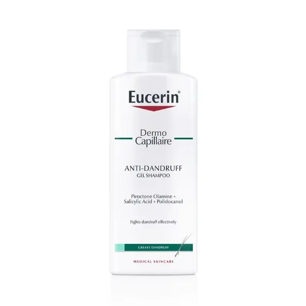 Șampon Gel DermoCapillaire împotriva mătreții, 250 ml, Eucerin