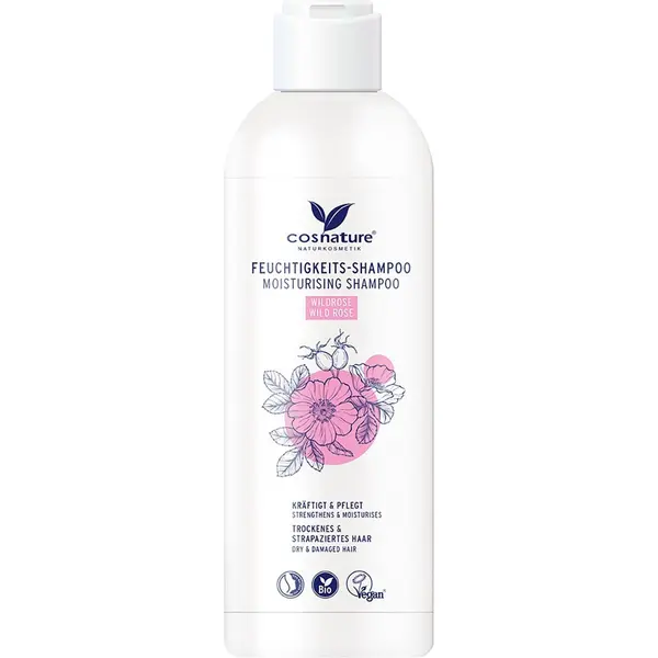 Sampon hidratant cu trandafir salbatic bio - 250 ml