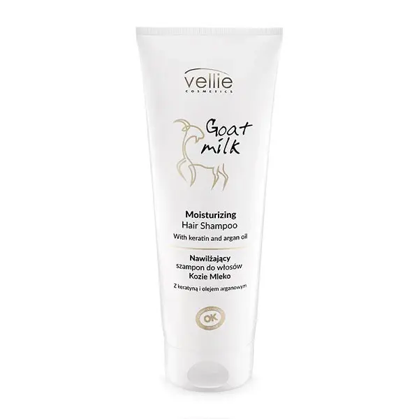 Sampon hidratant Goat Milk, 250ml, Vellie