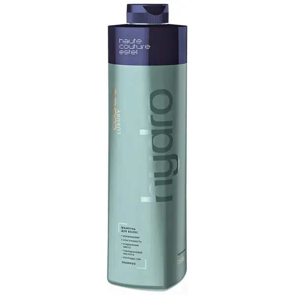Sampon hidratare intensa pentru par uscat Luxury Hydrobalance Estel Haute Couture, 1000 ml