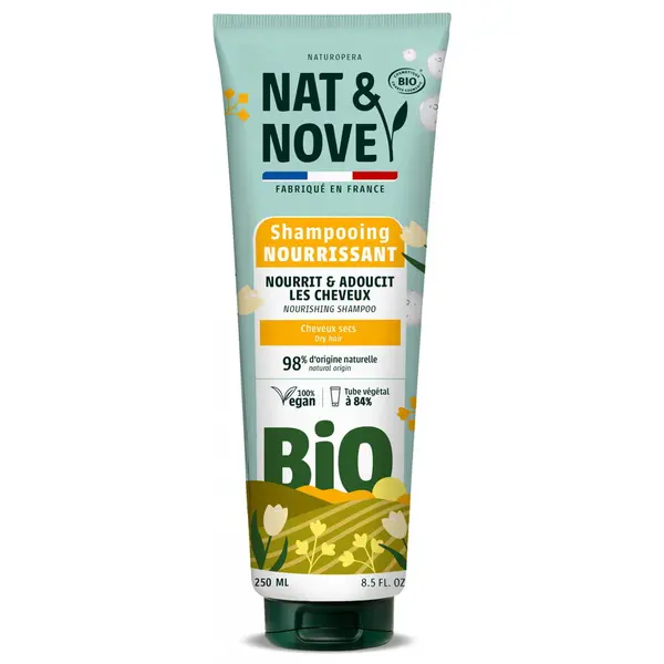 Sampon Hranitor pentru Par Uscat cu Extract de Ovaz Bio 250ml