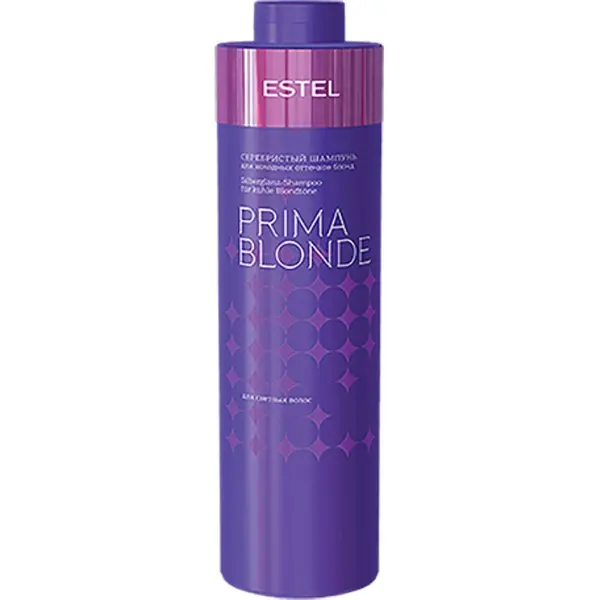 Sampon nuantator pentru nuante reci de blond ESTEL PRIMA BLONDE, 1000 ml