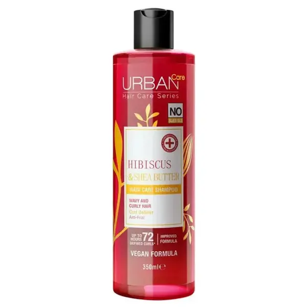 Șampon păr creț cu hibiscus și unt de shea pentru bucle definite