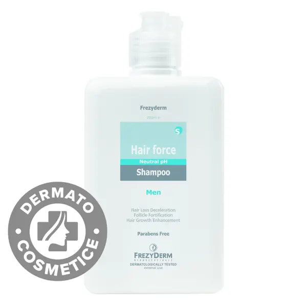 Sampon pentru barbati Hair Force, 200ml, Frezyderm