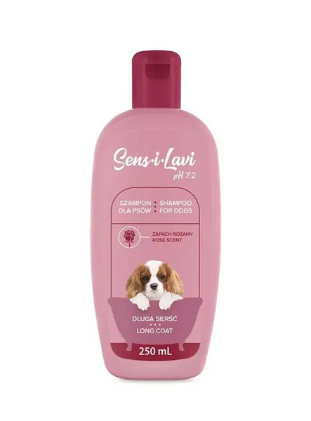 Sampon pentru caini cu blana lunga, SENS-I-LAVI, 250 ml